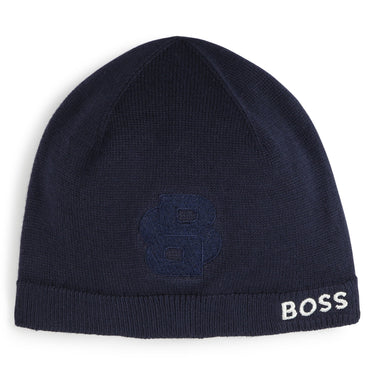 BOSS Set de gorro con zapatitos para bebe niño